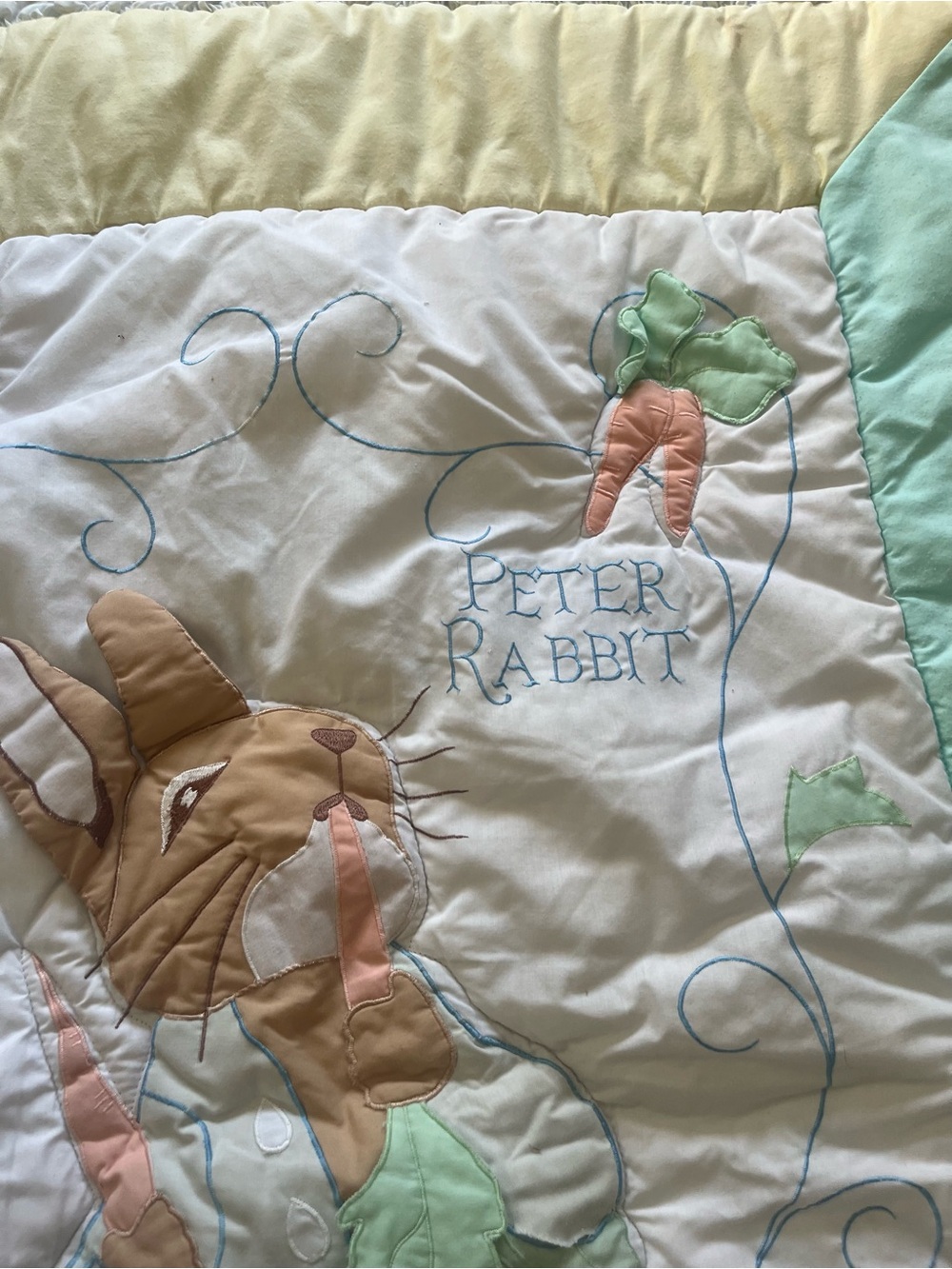 Peter Rabbit Quilt - Picture 3 of 7